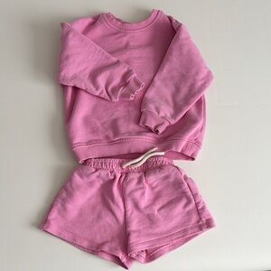 Zara Pink Lounge Set 18-24m